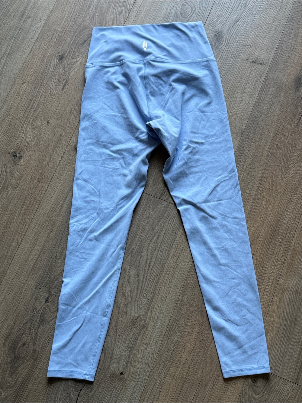 FREE PEOPLE Movement Sky Blue 7/8 Leggings Small Yoga Athleisure Workout - Picture 2 of 7